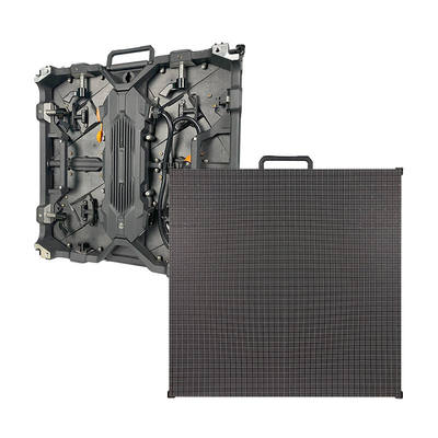 P2.97mm 실내 주도하는 스크린 임대 알루미늄 다이-캐스트 내각 500x500mm