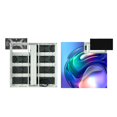 높은 안정성 널 옥외 LED 광고 스크린 320mmx160mm 단위