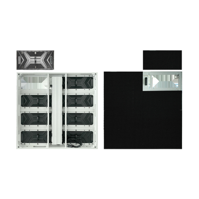 높은 안정성 널 옥외 LED 광고 스크린 320mmx160mm 단위