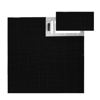 높은 안정성 널 옥외 LED 광고 스크린 320mmx160mm 단위