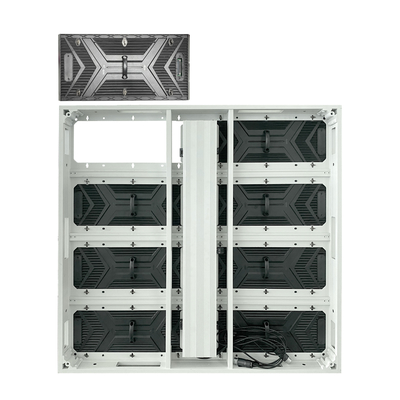 높은 안정성 널 옥외 LED 광고 스크린 320mmx160mm 단위