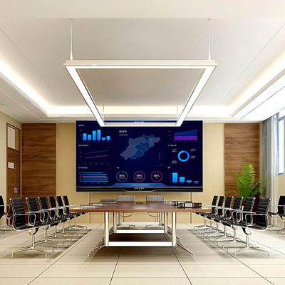 108 &quot; P1.25mm 미팅 룸 LED 디스플레이 180 도 광폭 화면 각도