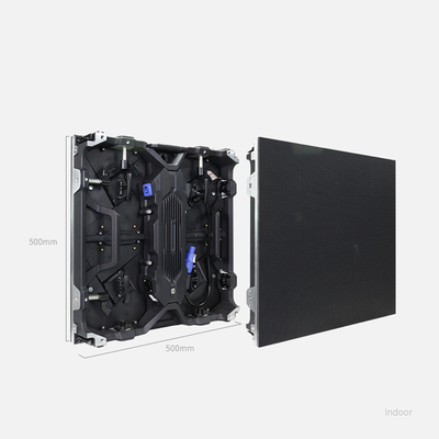 CE FCC ETL 야외 임대는 500*500mm 다이-캐스트 상자로 화면을 주도했습니다