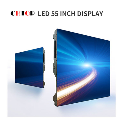 산업적 P1.875mm 실내 고정된 LED 디스플레이 55 인치 큰 박스