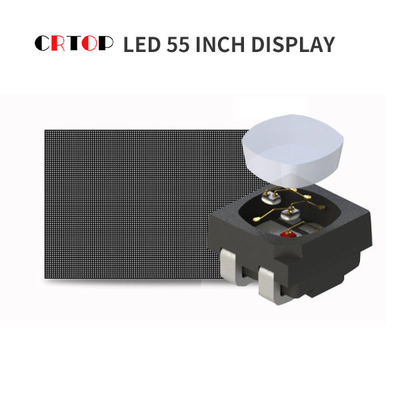 산업적 P1.875mm 실내 고정된 LED 디스플레이 55 인치 큰 박스