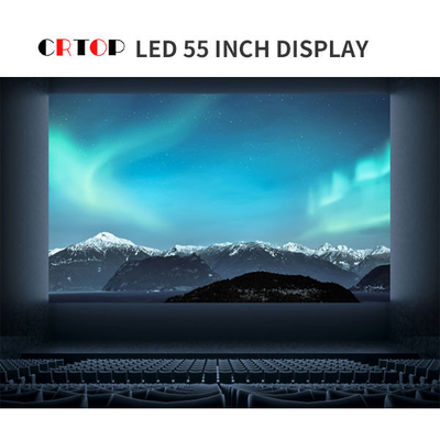 산업적 P1.875mm 실내 고정된 LED 디스플레이 55 인치 큰 박스