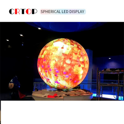 스프헤리칼 2.5m 지름 LED 볼 화면 창조적이 14 비트 무채색스케일