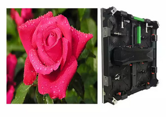 IP65 방수 실내 임대 주도하는 스크린 P4.8 576×576mm 다이-캐스트 알루미늄 내각